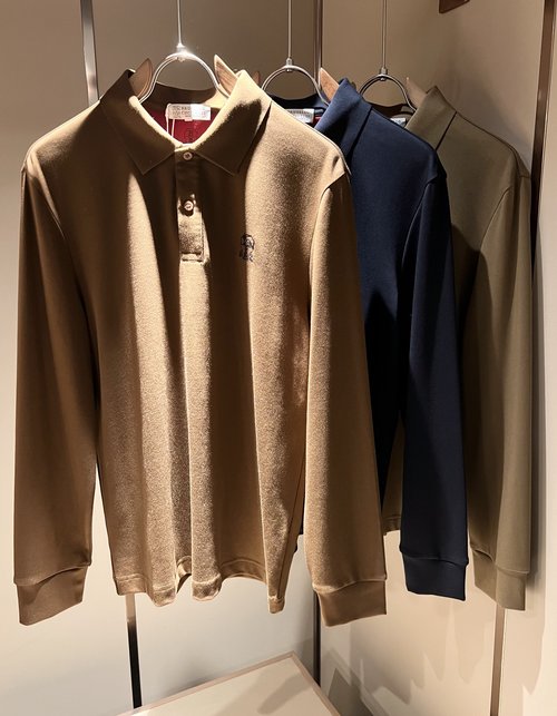 Loewe Classic Cotton Polo with Logo Embroidery