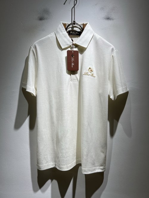 Loro Piana Comfortable and Breathable Short Sleeve Polo Shirt