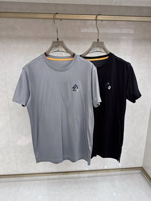 Hermes Horse Embroidered T-Shirt with Premium Tencel Blend