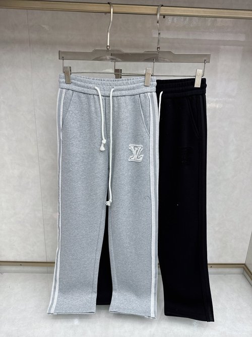 Louis Vuitton New Casual Pants with Logo for High Comfort