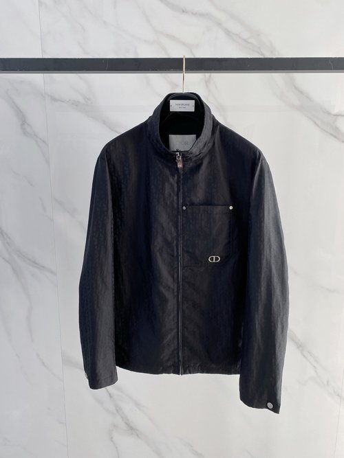 Dior Returnable Collar Jacket with a Good Fit