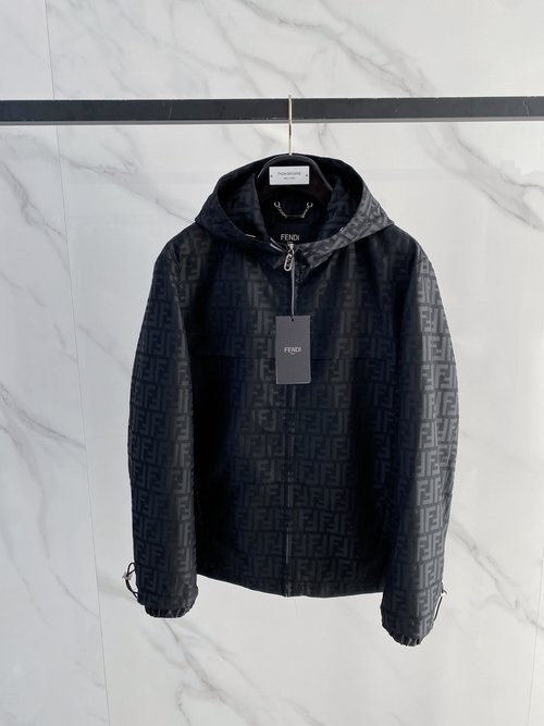 Dior Hooded Jacket with High - end Details