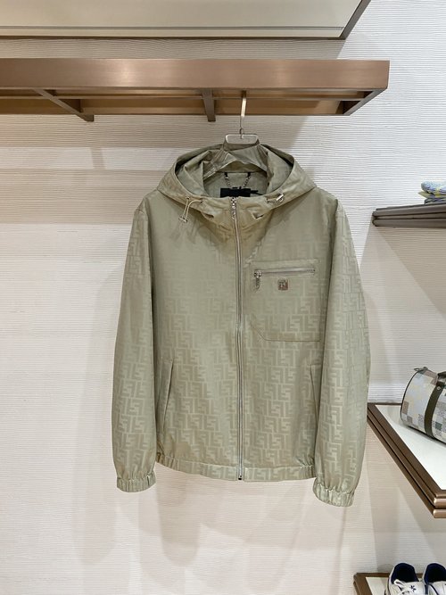 Dior Hooded Jacket Made of Premium Fabrics