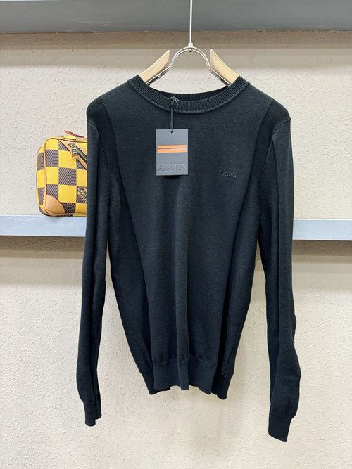 Zegna Soft and Comfortable Imported Wool Sweater