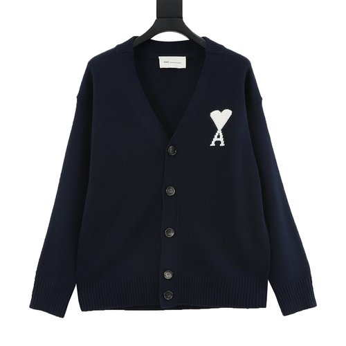 Versace Four-Dimensional Blended Knit Cardigan