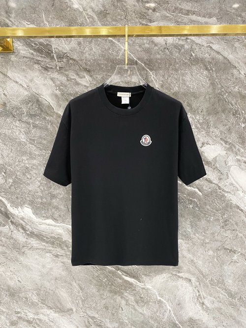 Moncler Classic Logo Cotton Short Sleeve T-Shirt