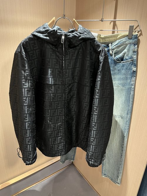 Dior Exclusive Polyester Jacket with Logo Pattern