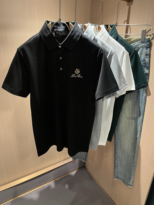 Loro Piana Cotton Polo Shirt for Commuting