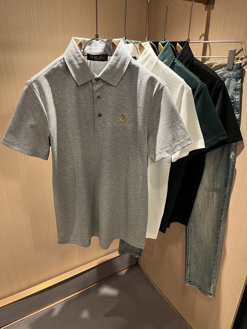 Loro Piana Cotton Polo Shirt for Commuting