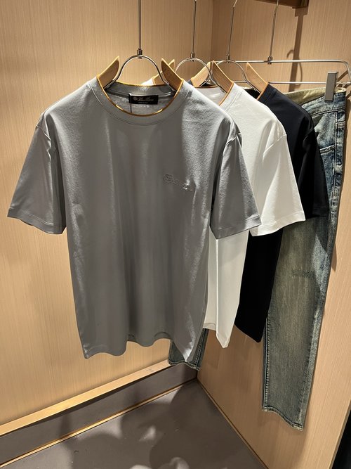 Loro Piana Comfortable Cotton Shirt with Embroidered Logo