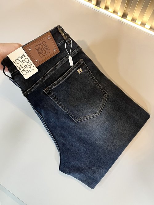 Loewe Premium Casual Pants with Branded Details