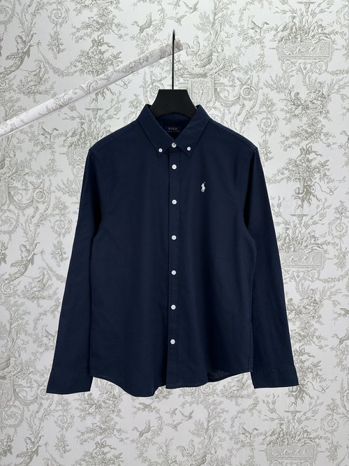 Loewe Solid Color Shirt with Pony Embroidery