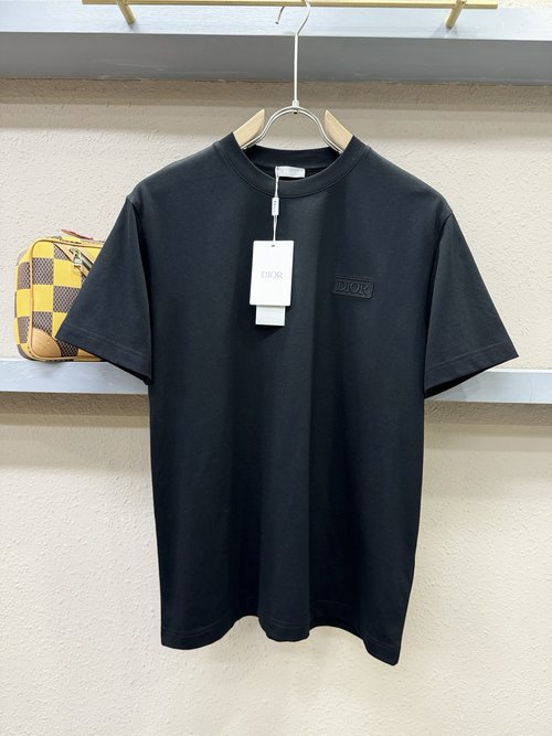 Dior Soft Fabric Trendy Short-Sleeve Top