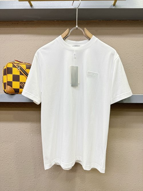 Dior Soft Fabric Trendy Short-Sleeve