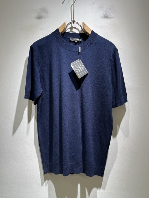 Zegna Soft and Warm Knitted Short Sleeve T-Shirt