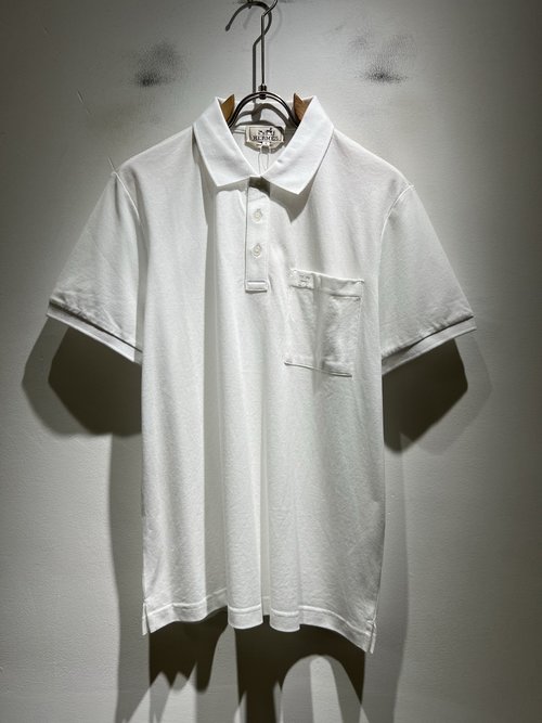 Hermes Classic Polo Shirt with Embroidered Logo