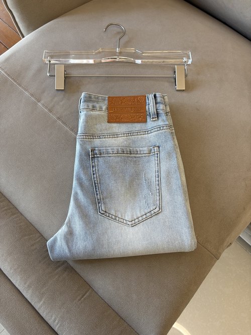 Fendi Soft Jeans with Luxury Cowhide Waist Tag