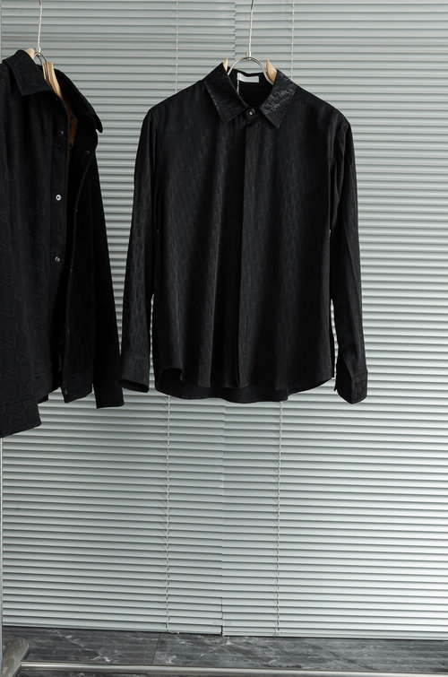 Dior Full Jacquard Shirt with Simple and High - end Style