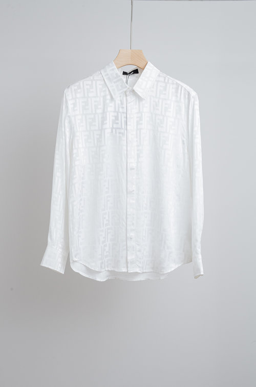Dior Full Jacquard Shirt with Classic Patterns