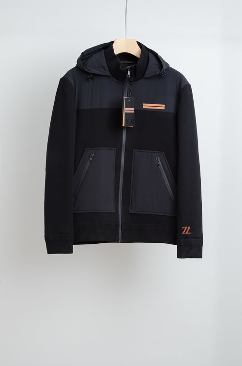 Zegna Waterproof and Warm Down Hooded Coat