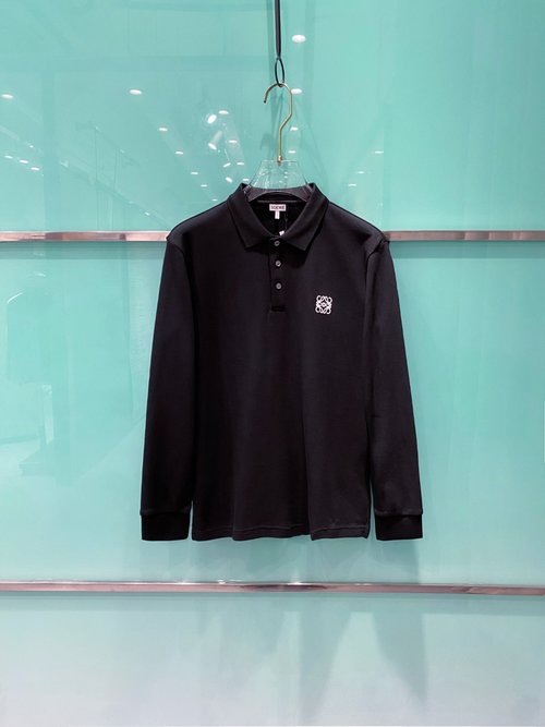 Loewe Premium Imported Long Sleeve Polo Shirt