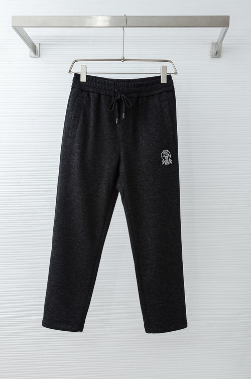 Brunello Cucinelli Elastic - Waist Wool Casual Tapered Pants