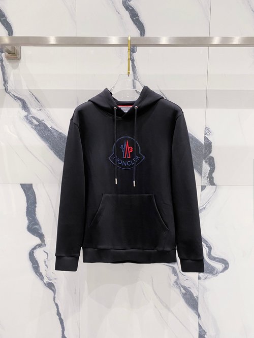 Moncler Fashionable All - cotton Hooded Sweatshirt for Everyone