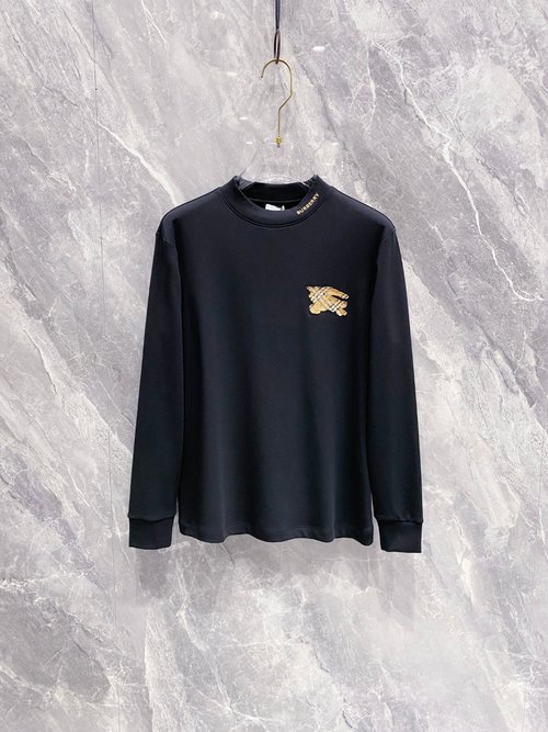 Burberry Fashionable Long Sleeve T-Shirt with Logo
