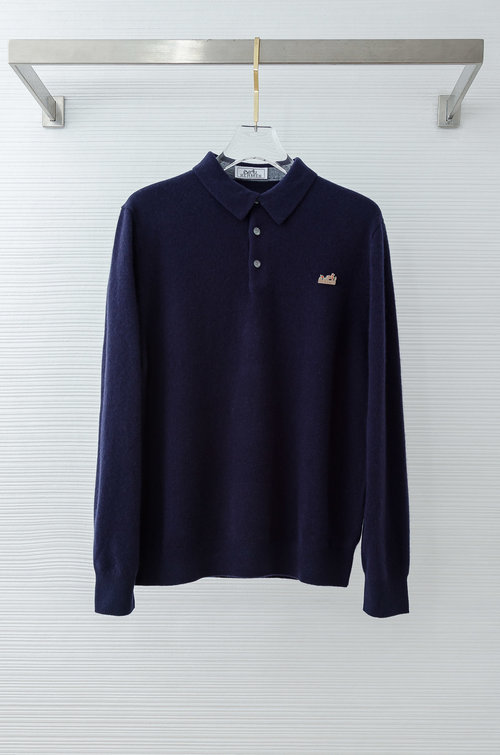 Hermes Classic Knit Soft Wool Sweater
