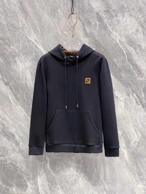 Fendi Fashionable Logo Hoodie, Soft & Breathable
