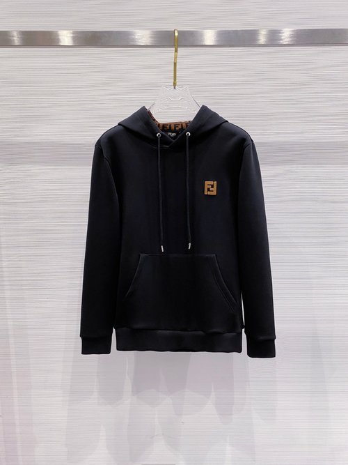 Fendi Fashionable Logoed Hoodie Made of Premium Cotton