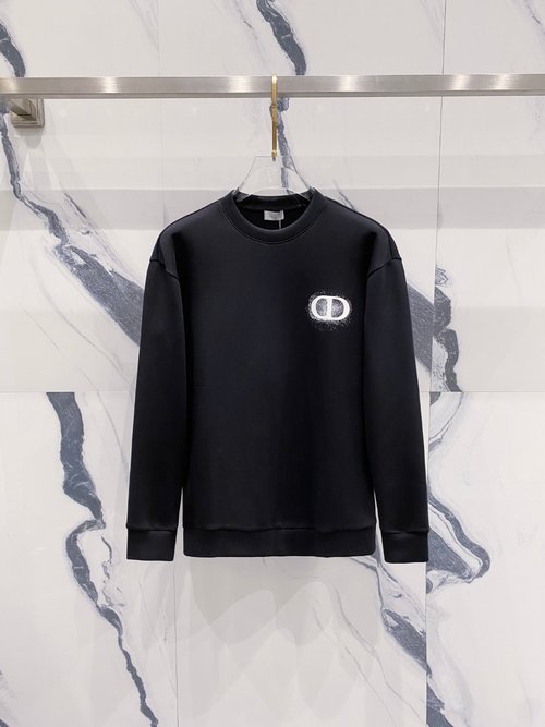 Dior Space Cotton Pullover with Letter Logo