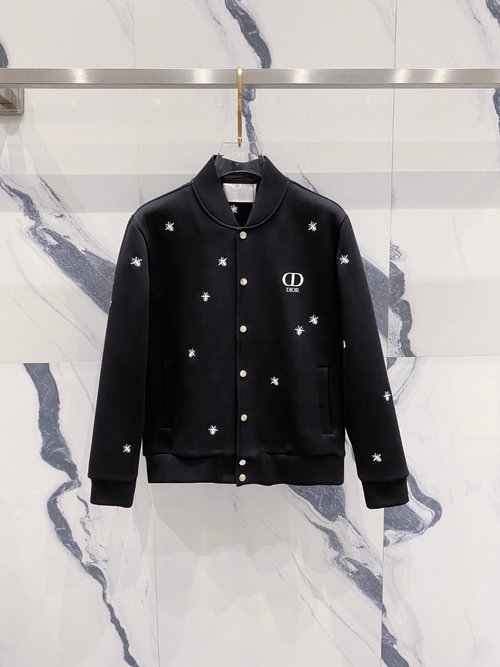 Dior High - Quality Cotton Jacket with Logo