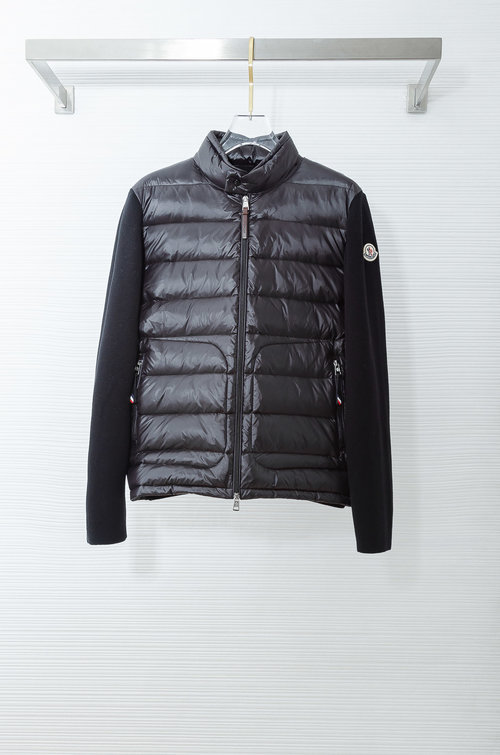 Moncler Luxury Filled Down Jacket with Unique Splicing