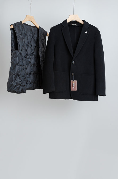 Loro Piana Business-friendly Down-filled Wool Blazer for Warmth