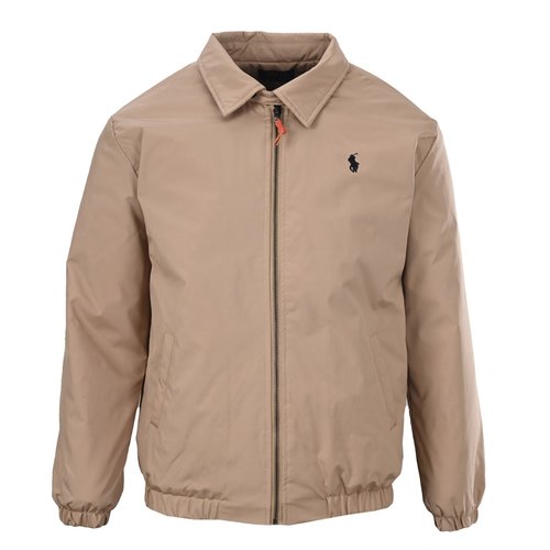 Polo Ralph Lauren Navy Cotton Coat with Primaloft P Insulation