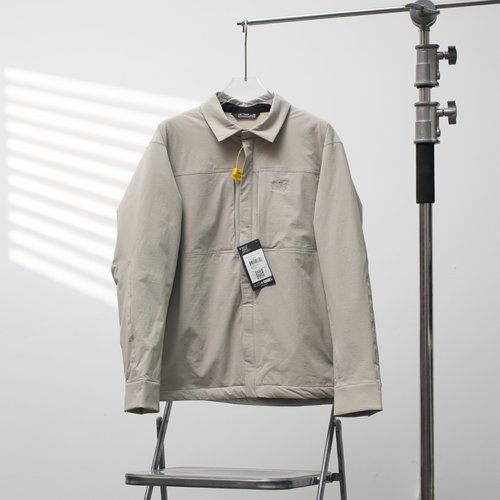 ArcTeryx Factory Direct Gamma Turn-down Collar Shirt Jacket in Elegant Brown