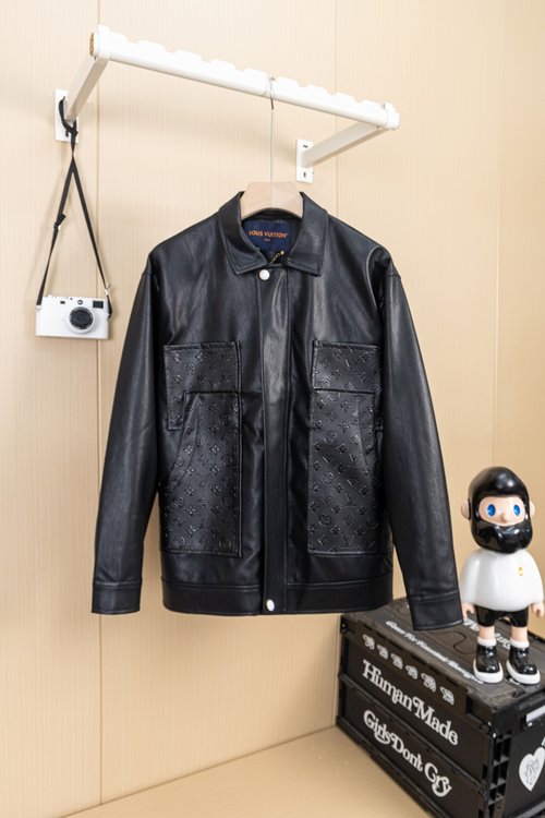 Louis Vuitton High-Density Embroidered Baseball Jacket