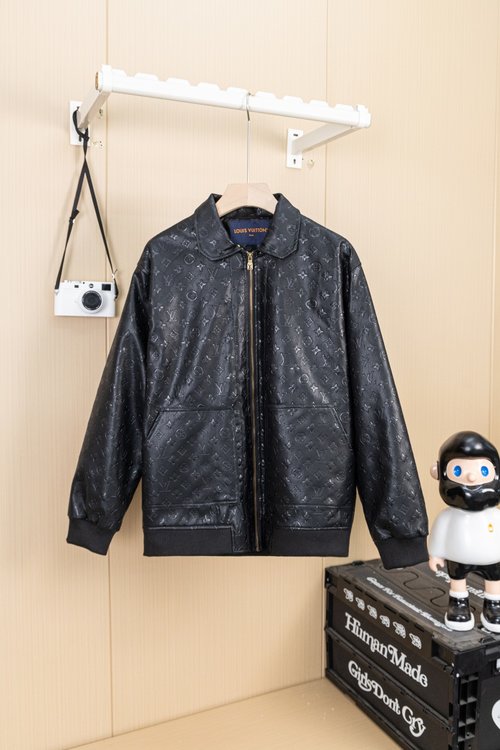 Louis Vuitton High-Density Embroidered Baseball Jacket