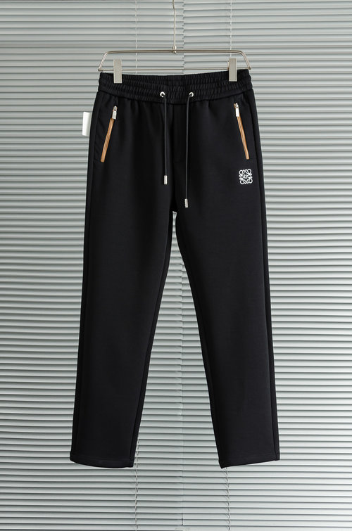 Loewe Comfortable and Sturdy Cotton Blend Straight-Leg Pants