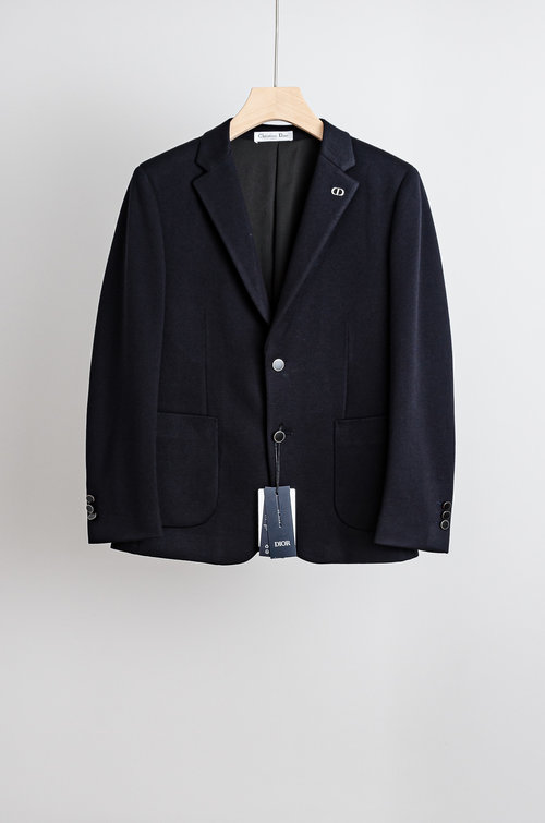 Dior Soft Wool-blend Business Casual Suit Jacket