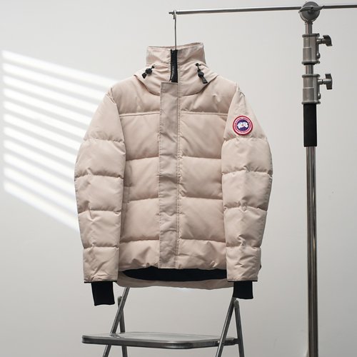 Canada Goose Factory Direct Supply Beige Down Jacket