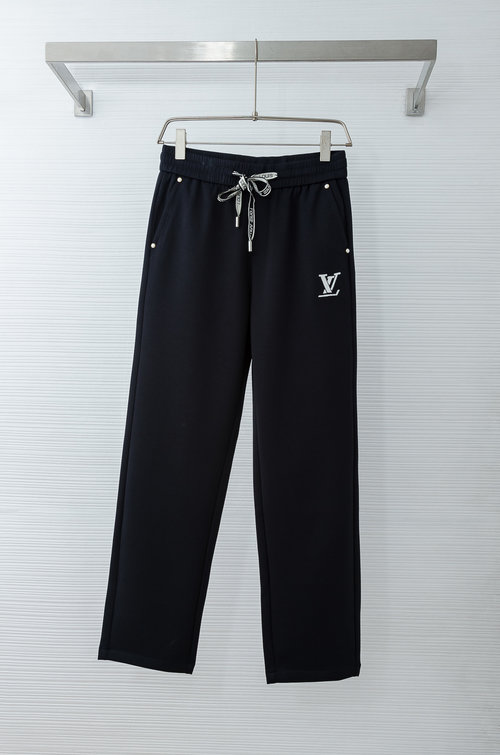 Louis Vuitton Comfortable Straight-Leg Pants with Premium Fabric