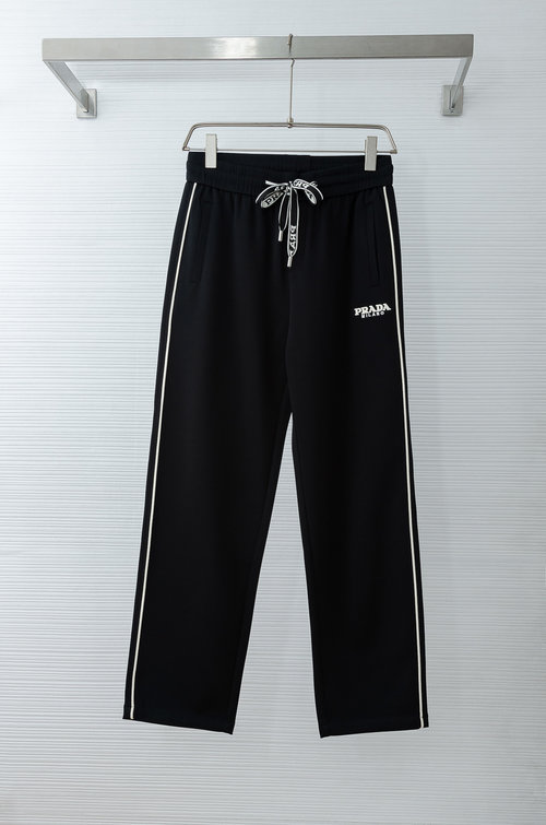 Prada Comfortable Anti-wrinkle Straight-leg Casual Pants
