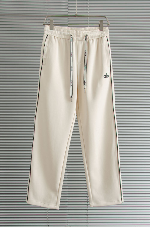 Loewe Comfortable and Stylish Combed Cotton Blend Straight-Leg Pants