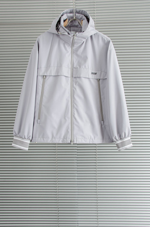 Dior Waterproof Hooded Jacket with High - end Fabric